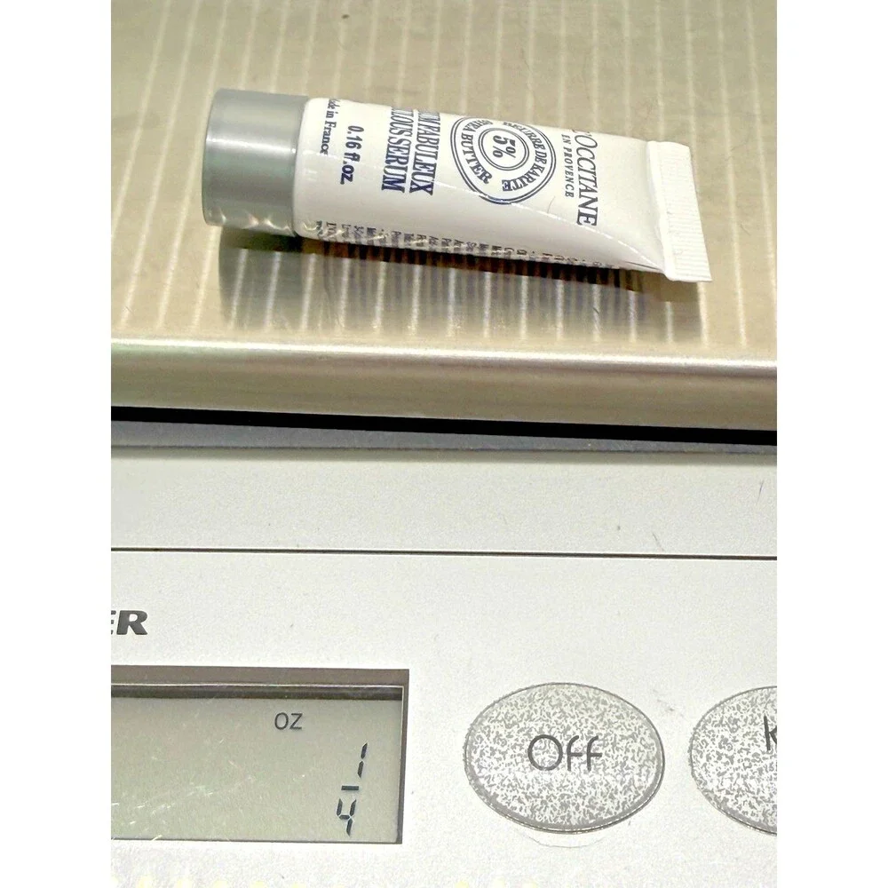 L'Occitane Ultra Rich Shea Lip Balm 10% Organic Hydrating Butter Serum, 3 Pieces